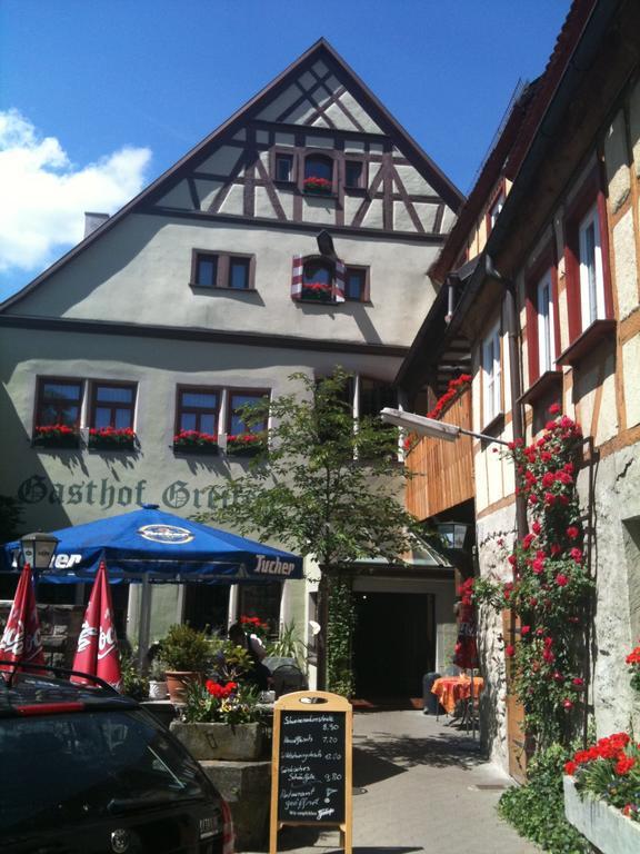 Hotel-Gasthof Goldener Greifen Ротенбург-на-Таубері Екстер'єр фото