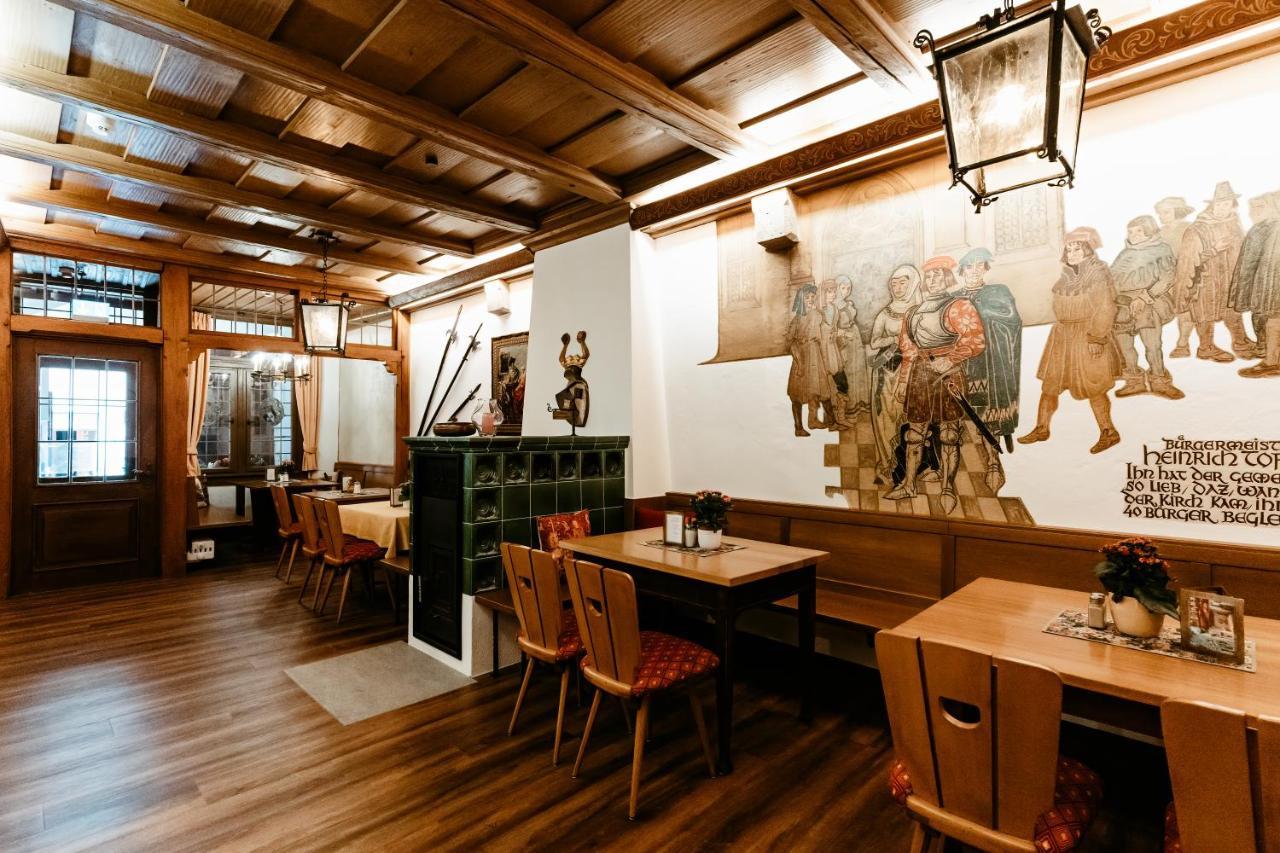 Hotel-Gasthof Goldener Greifen Ротенбург-на-Таубері Екстер'єр фото