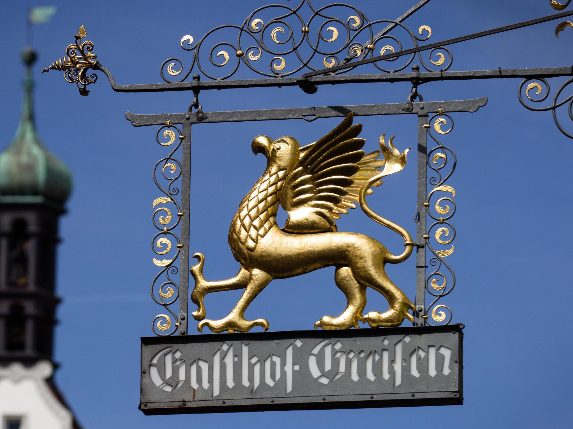 Hotel-Gasthof Goldener Greifen Ротенбург-на-Таубері Екстер'єр фото