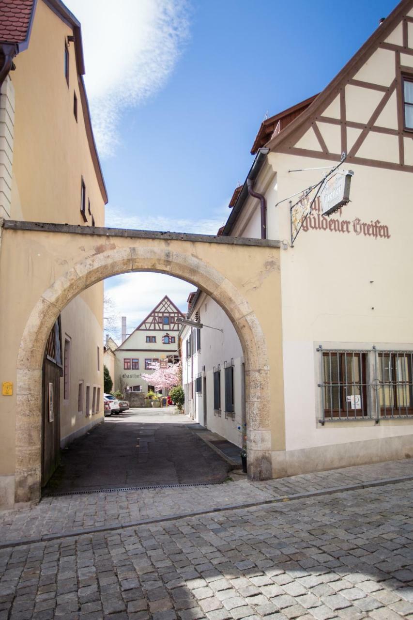 Hotel-Gasthof Goldener Greifen Ротенбург-на-Таубері Екстер'єр фото