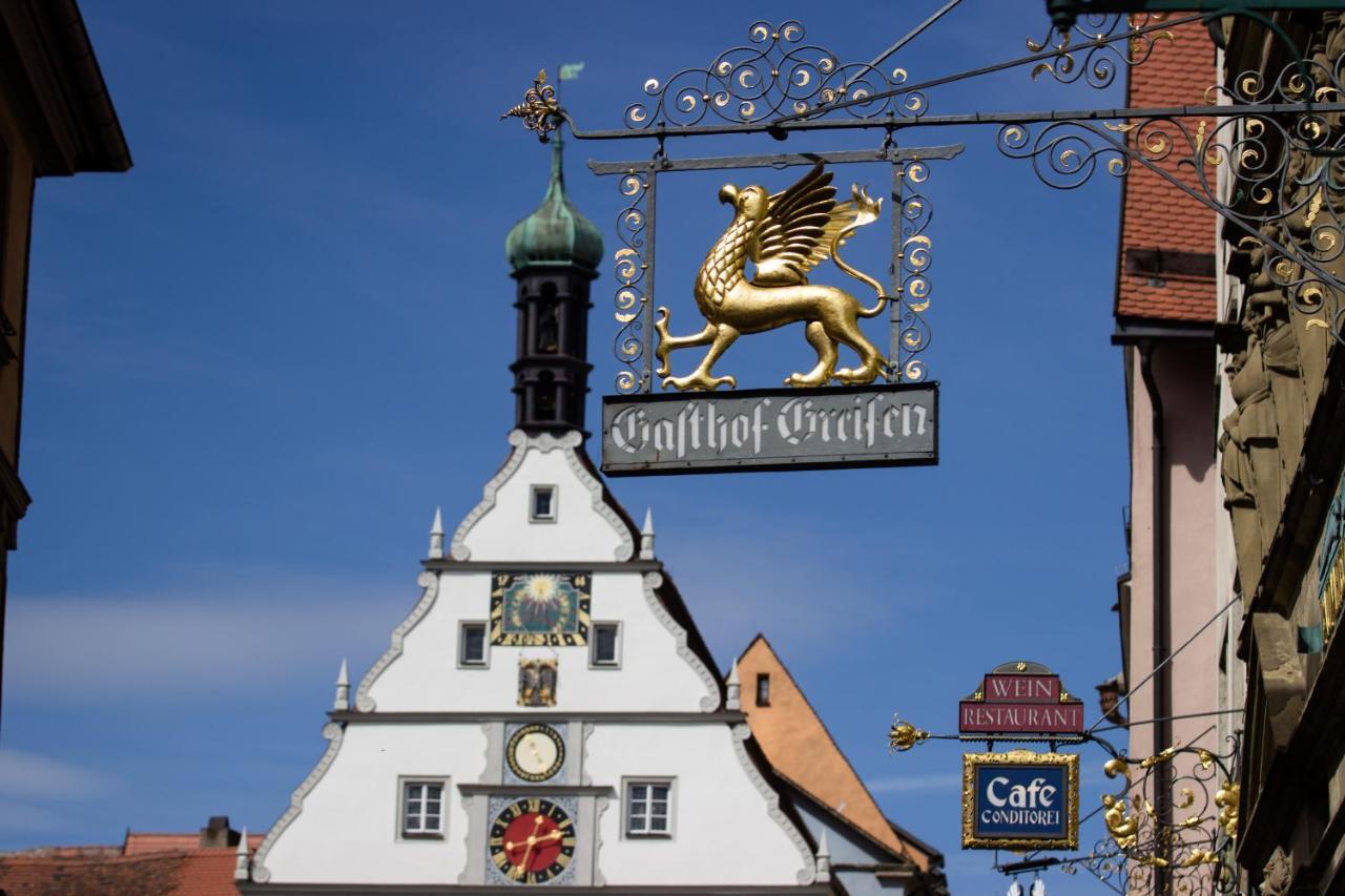 Hotel-Gasthof Goldener Greifen Ротенбург-на-Таубері Екстер'єр фото